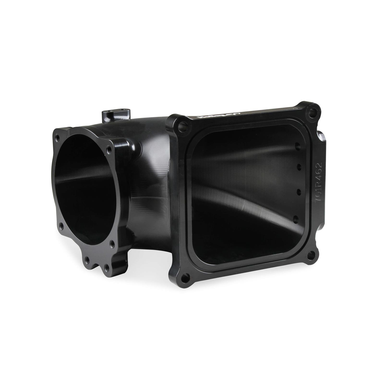 Holley EFI 300254BK Billet 4500 Throttle Body Intake Elbow, 5.0L