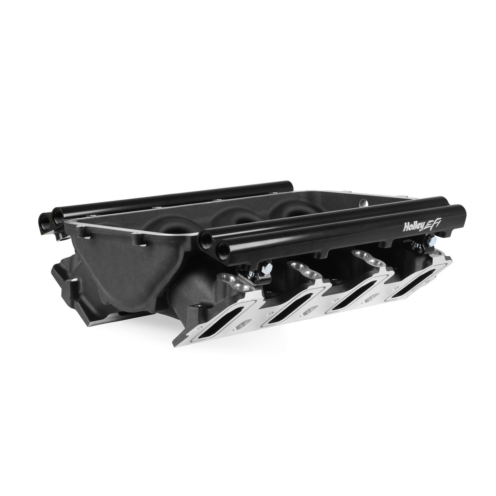 Holley 300601BK Dual Fuel Injector LS1 LoRam Manifold Base
