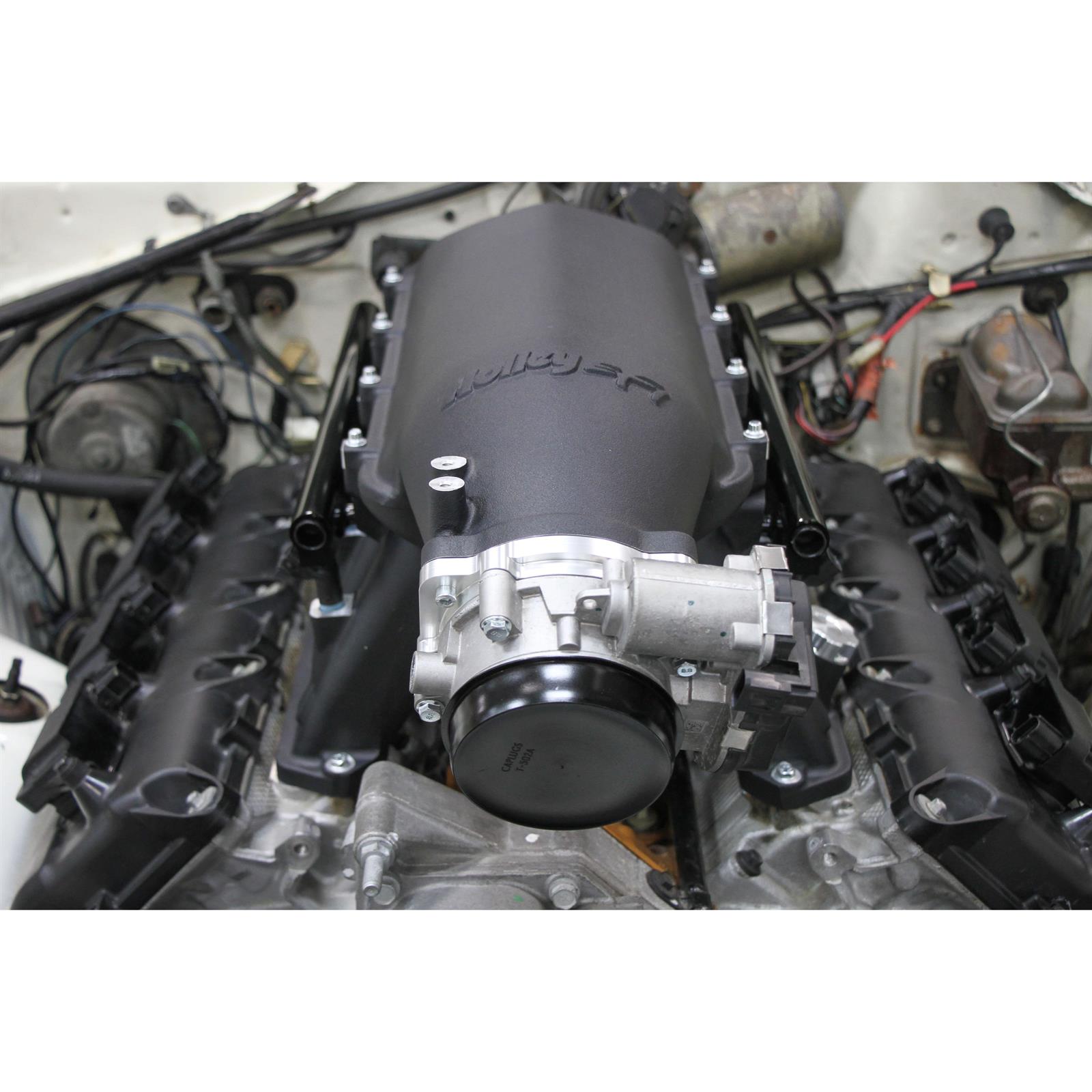 Holley 300650BK Gen III Hemi HiRam EFI Manifold, 95mm LS TB