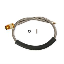 6AN Holley EFI 9906-118 Fuel Fitting Swivel 90 degree Male To