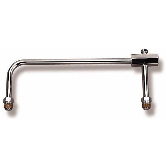 Holley 34-150 Chrome Fuel Line For Dual Feed 4150 Carbs
