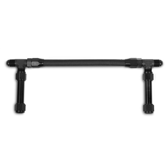 Holley Carb 4150 Double Pumper Carb Braided Fuel Line -8 AN Silver Made In The USA | EBay Fuel Line Holley - Foto 4