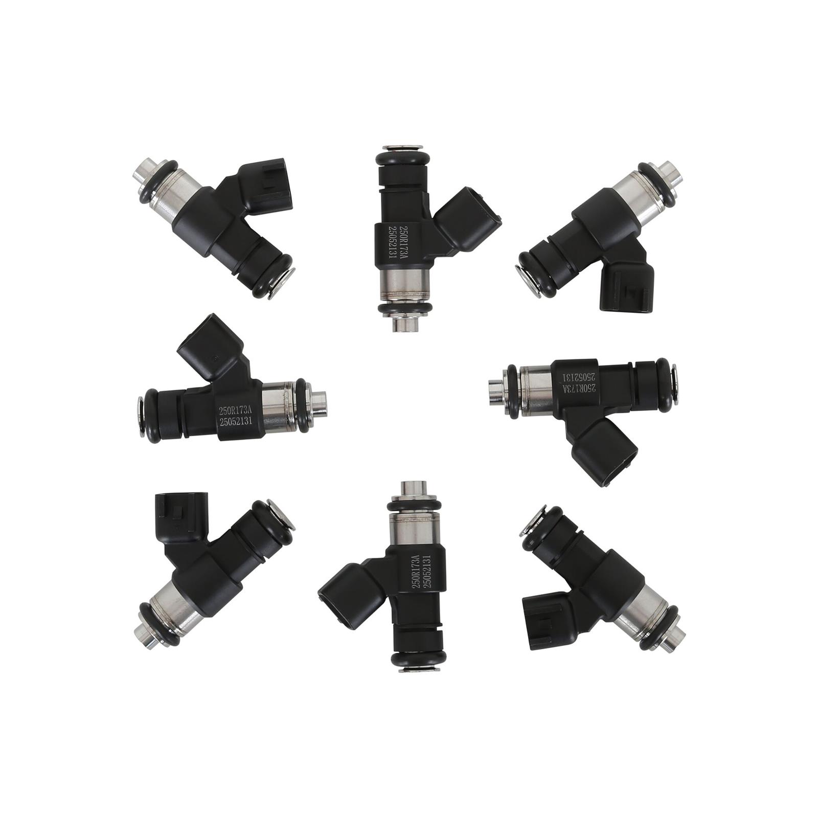 Holley 522-128X 120 LB/HR Performance Fuel Injector, 8 Pack