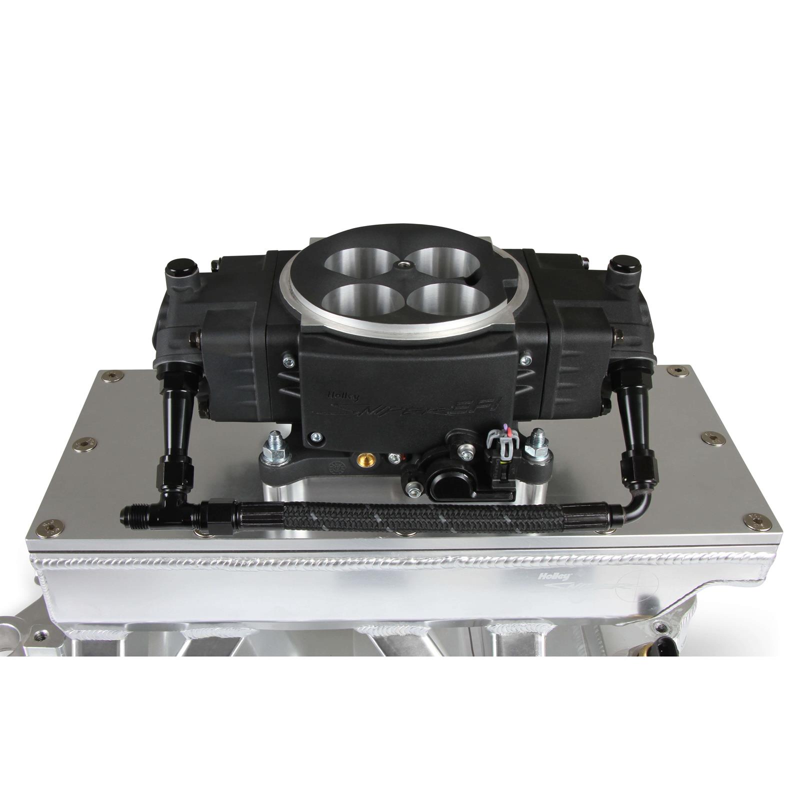 Holley 534236 Sniper EFI Stealth 4150 Braided Fuel Crossover Kit