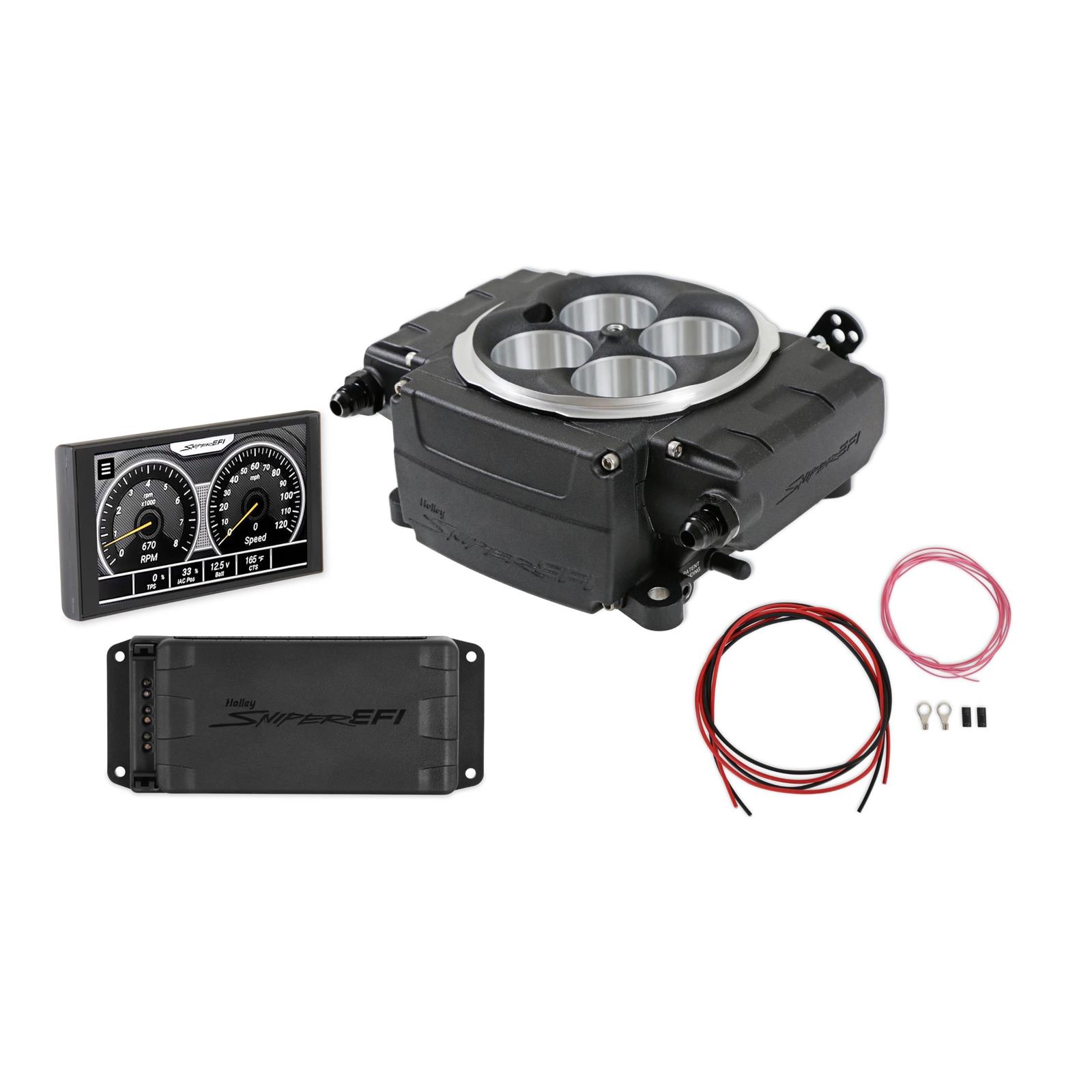 Holley 550-511-5XD Sniper 2 Black 5 Inch Returnless Retrofit