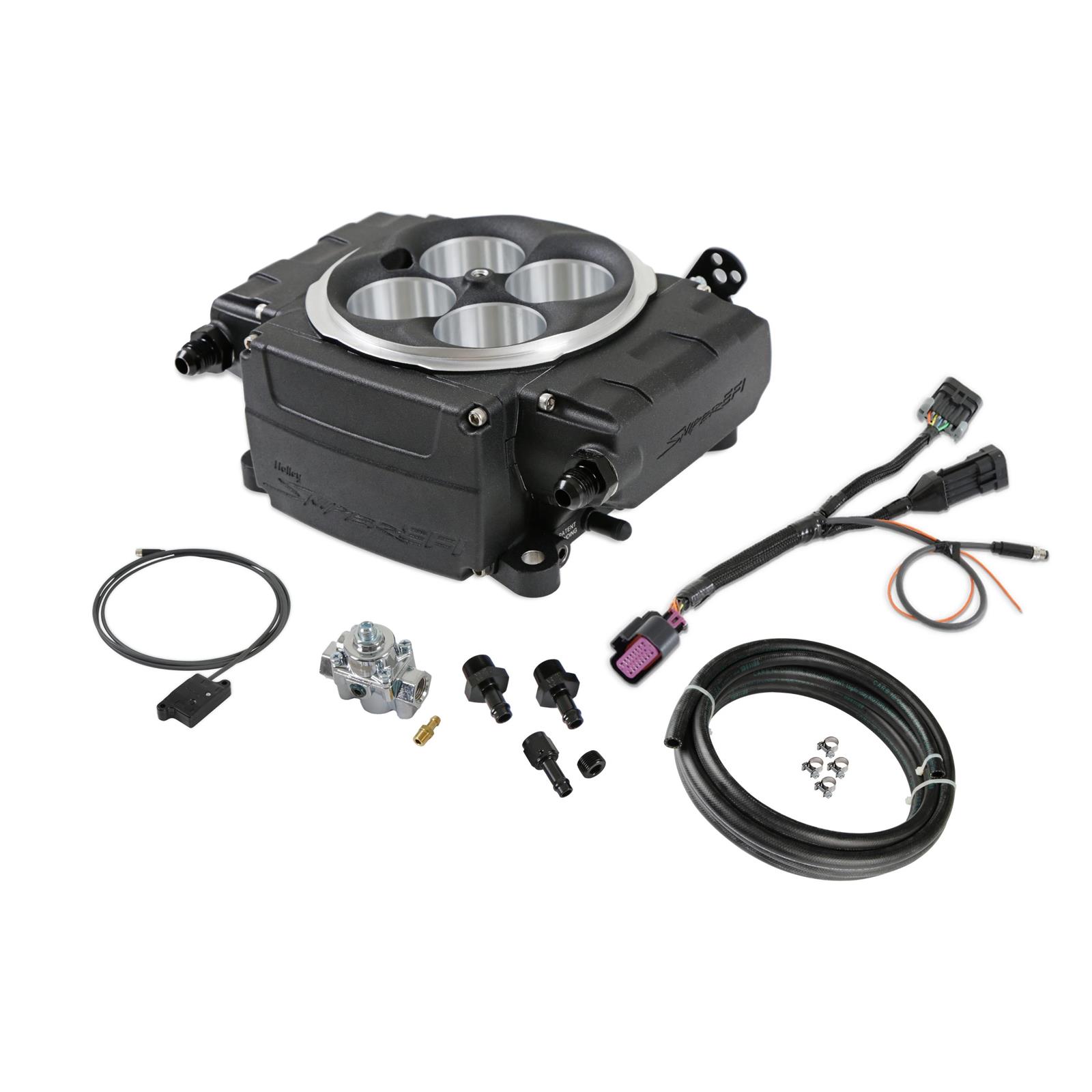 Holley Sniper EFI 550-511-BPK Sniper 2 Ble PDM Master Kit, Black