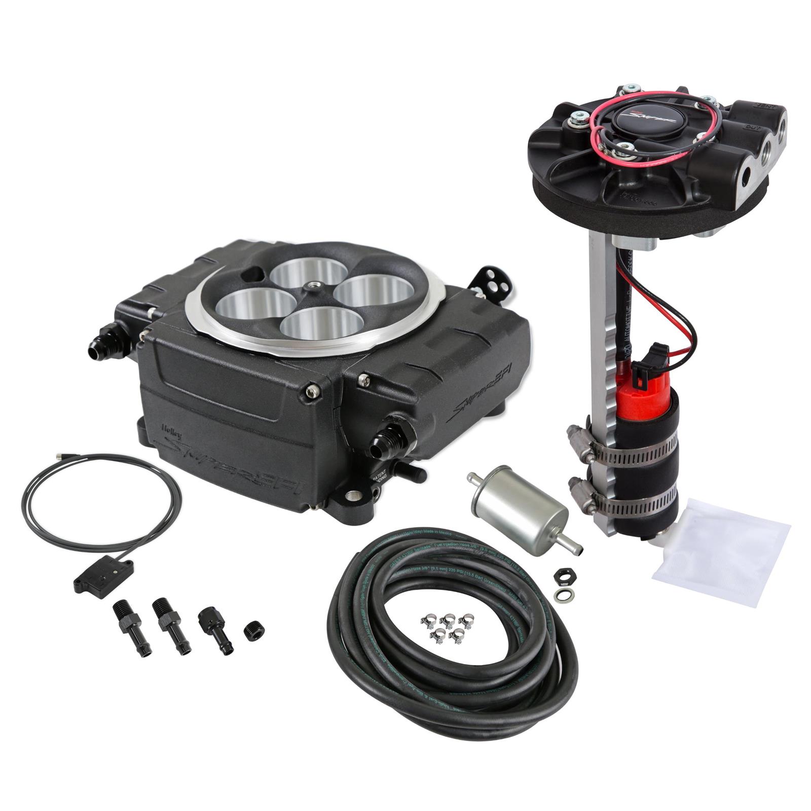 Holley Sniper 550-511-BXD 4-barrel Self-Tuning EFI Conversion Kit