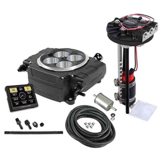 Holley Sniper 2 550-511-3XD EFI Returnless Kit, Black, 3.5 HH