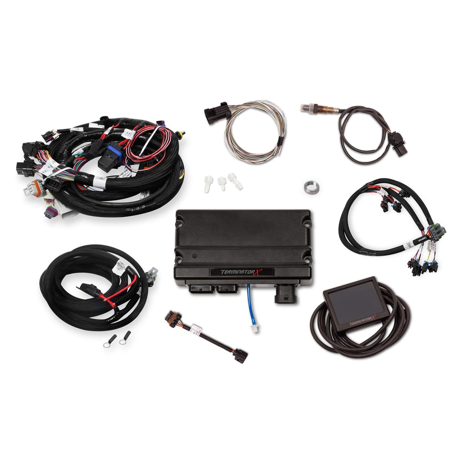 HLY550-904 3.5 in. Touchscreen Terminator-X Engine Control Module for GM LS-Series