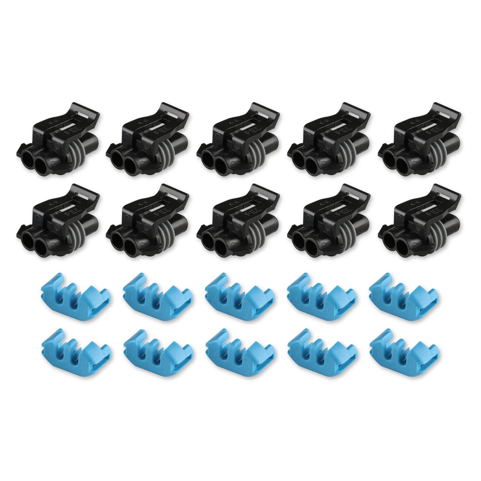 Holley 570319 LS1 Knock Sensor Connector, 10Pack