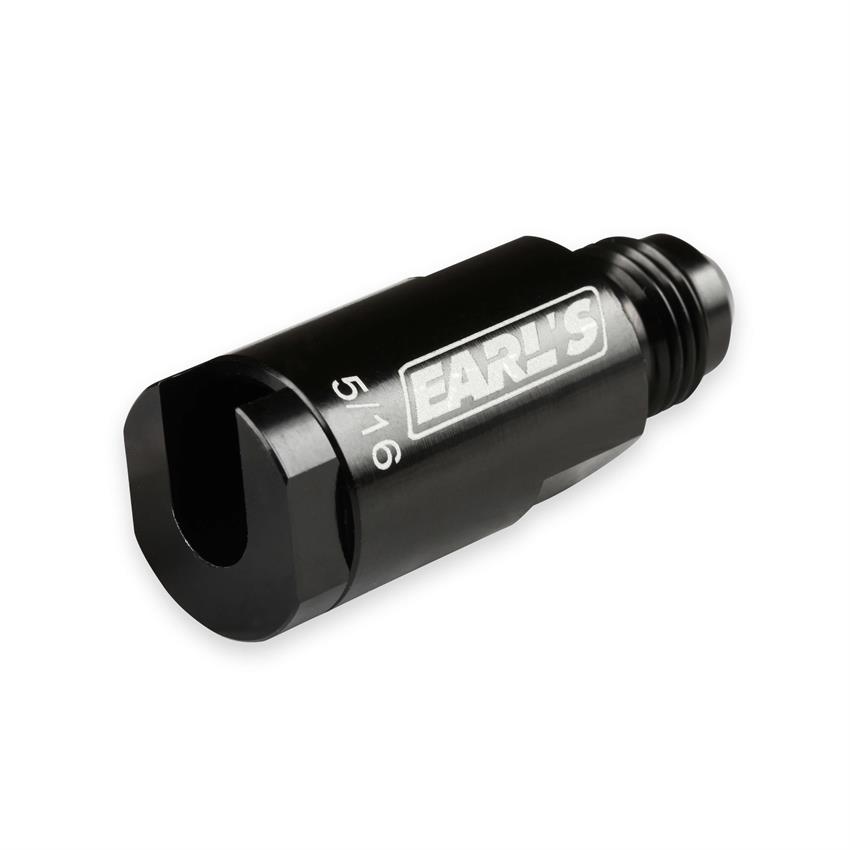 Earls 751156ERL O.E. Fuel Line EFI Quick Connect, 6 AN to 5/16