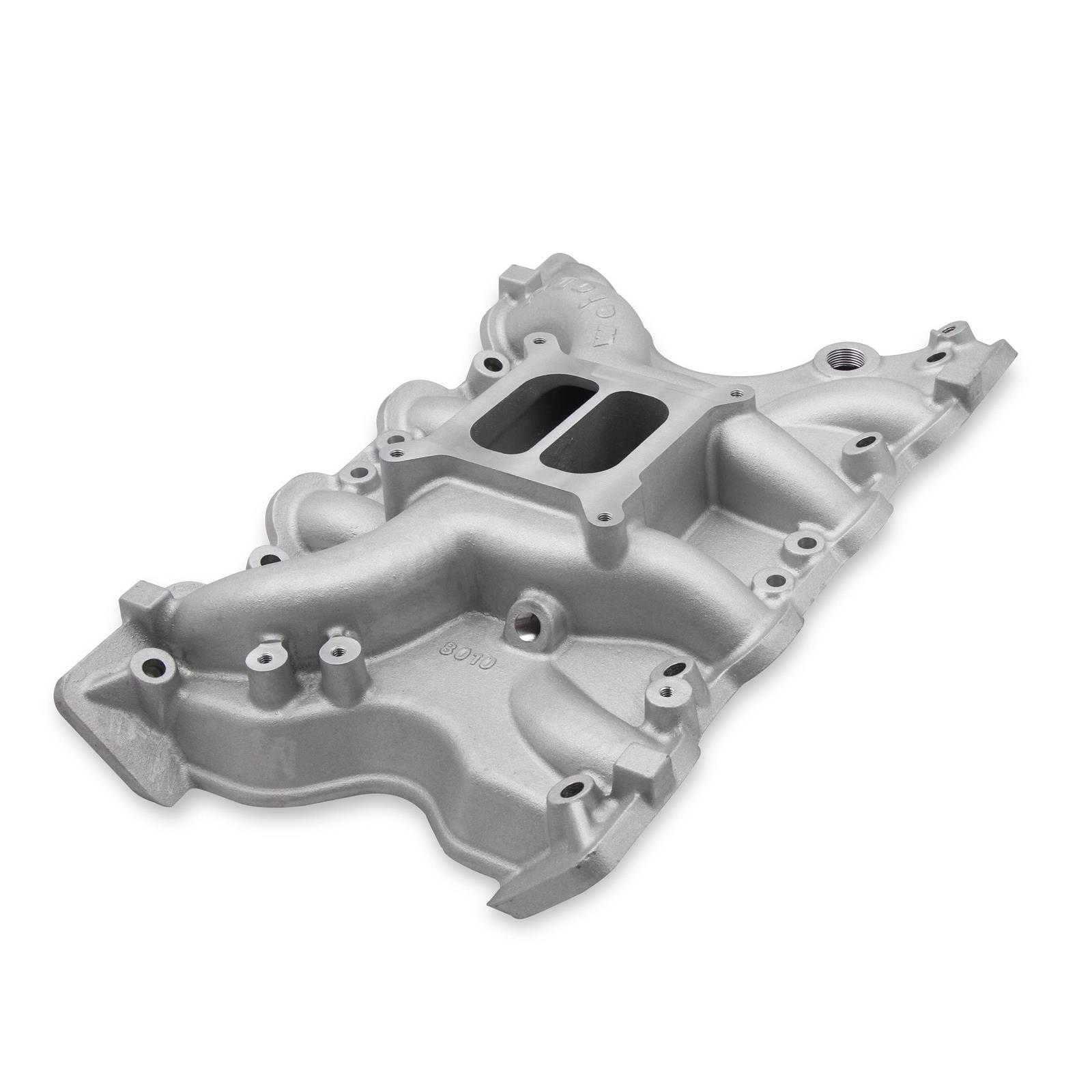 WEI8010 Action Plus Square Bore & Dual Plane Intake Manifold for Ford Cleveland - Natural