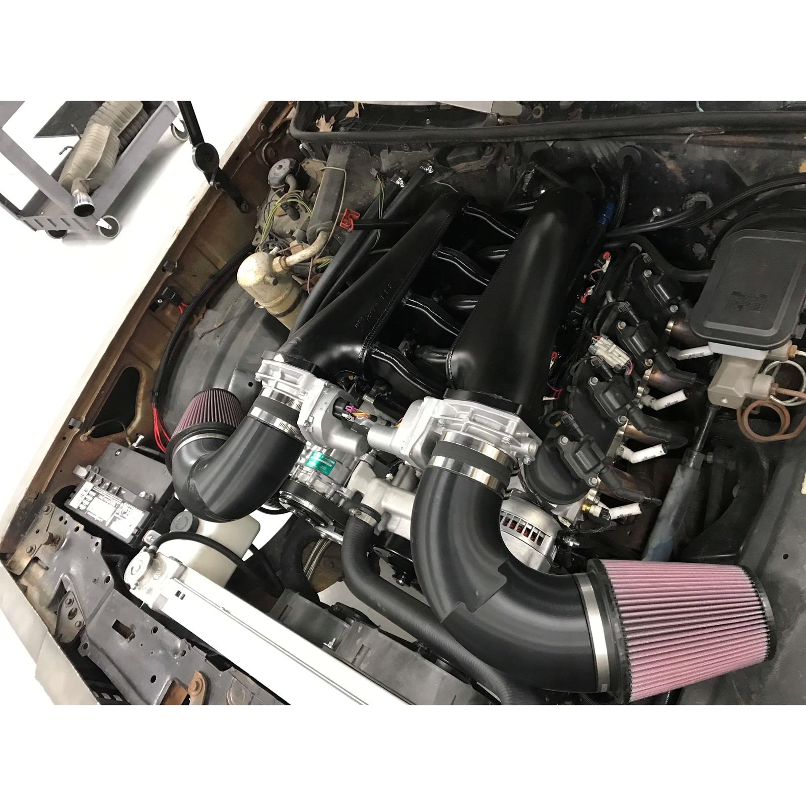 Holley Sniper 820202 Fabricated Intake Manifold, 92mm LS1, Black