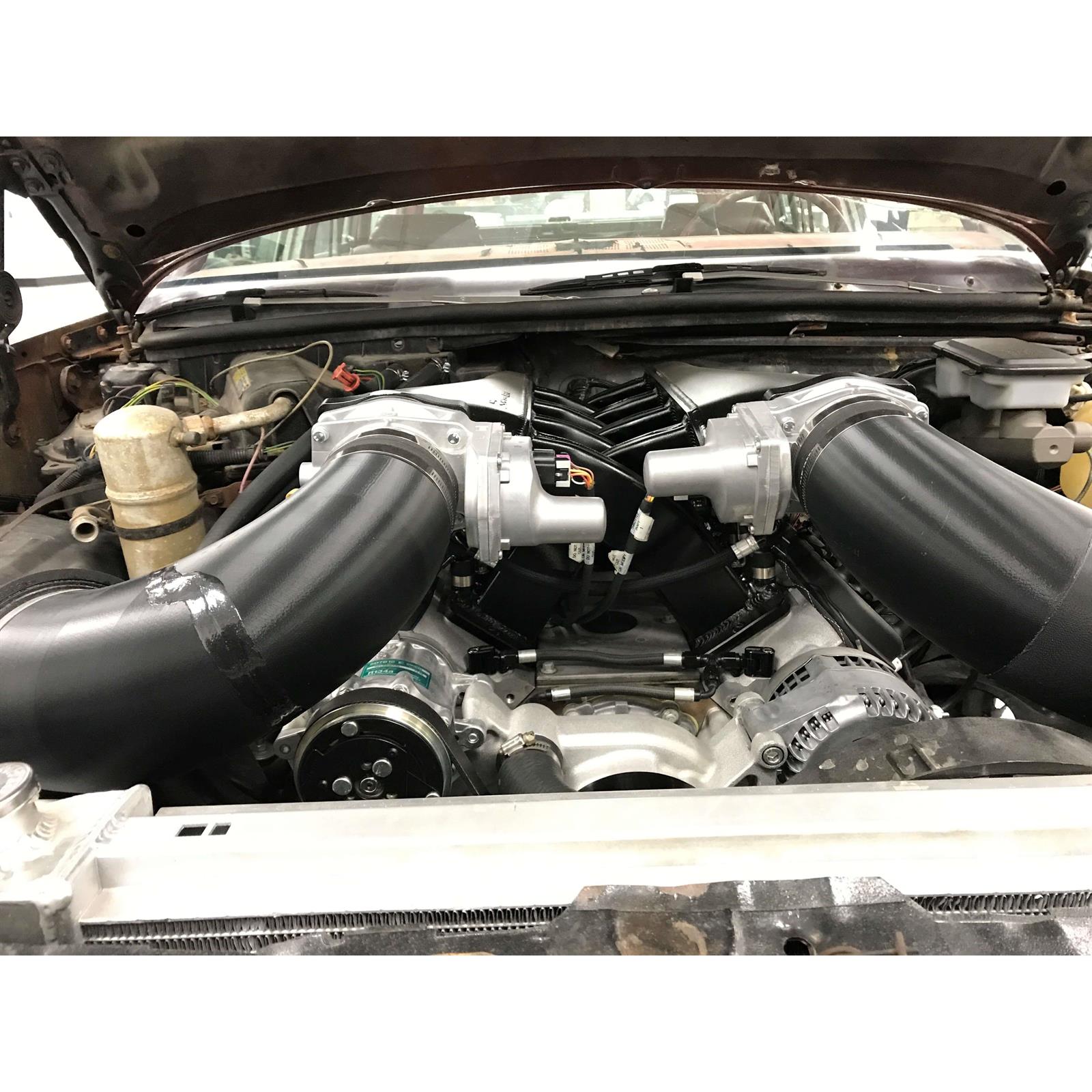 Holley Sniper 820202 Fabricated Intake Manifold, 92mm LS1, Black