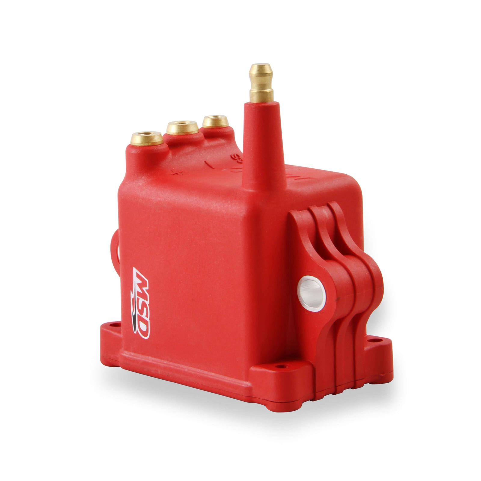 MSD 82808 Ignition Coil, High Output Pro CDI 600, 8 Pack, Red