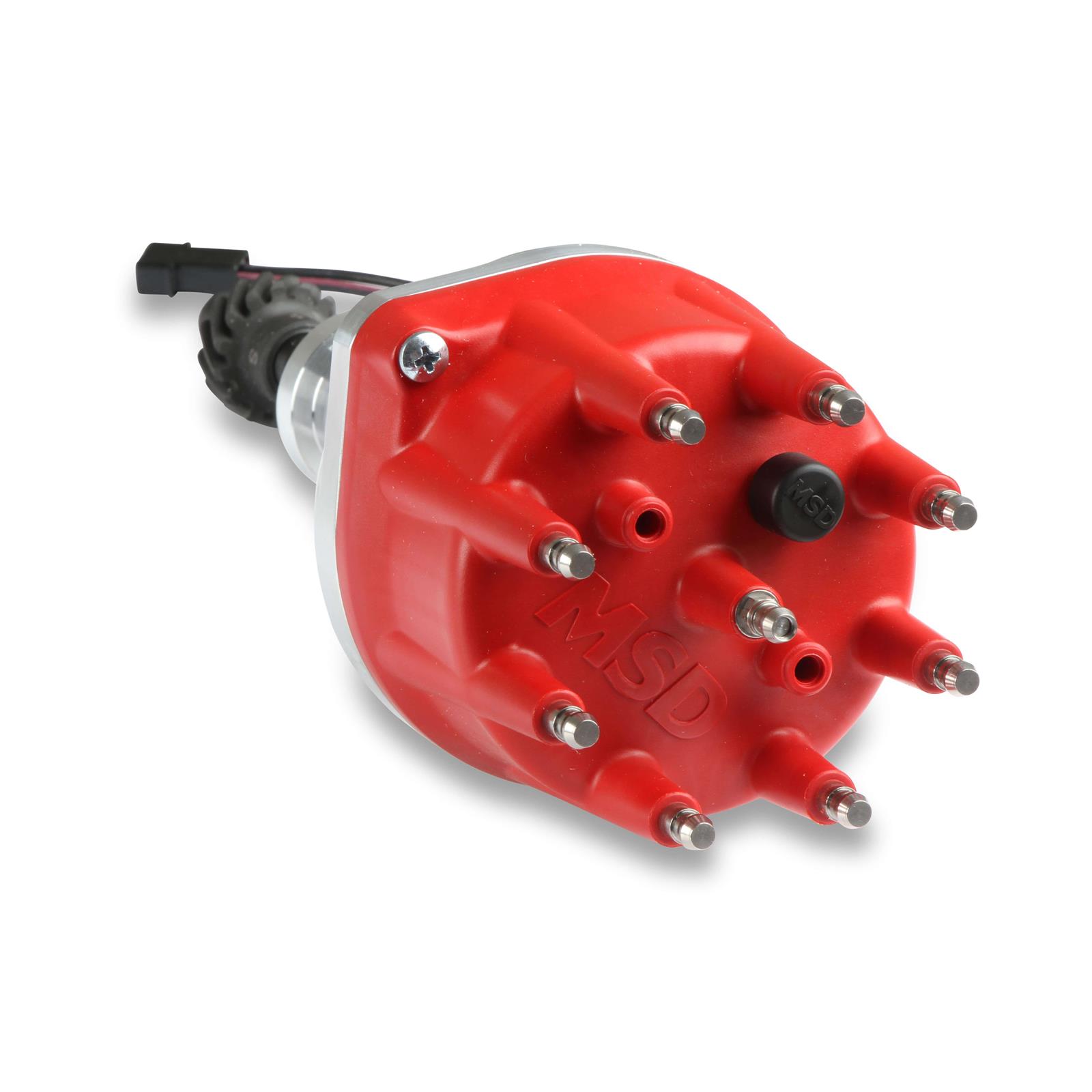MSD 85787 Ford 351W Steel Gear Distributor, Holly HiRam