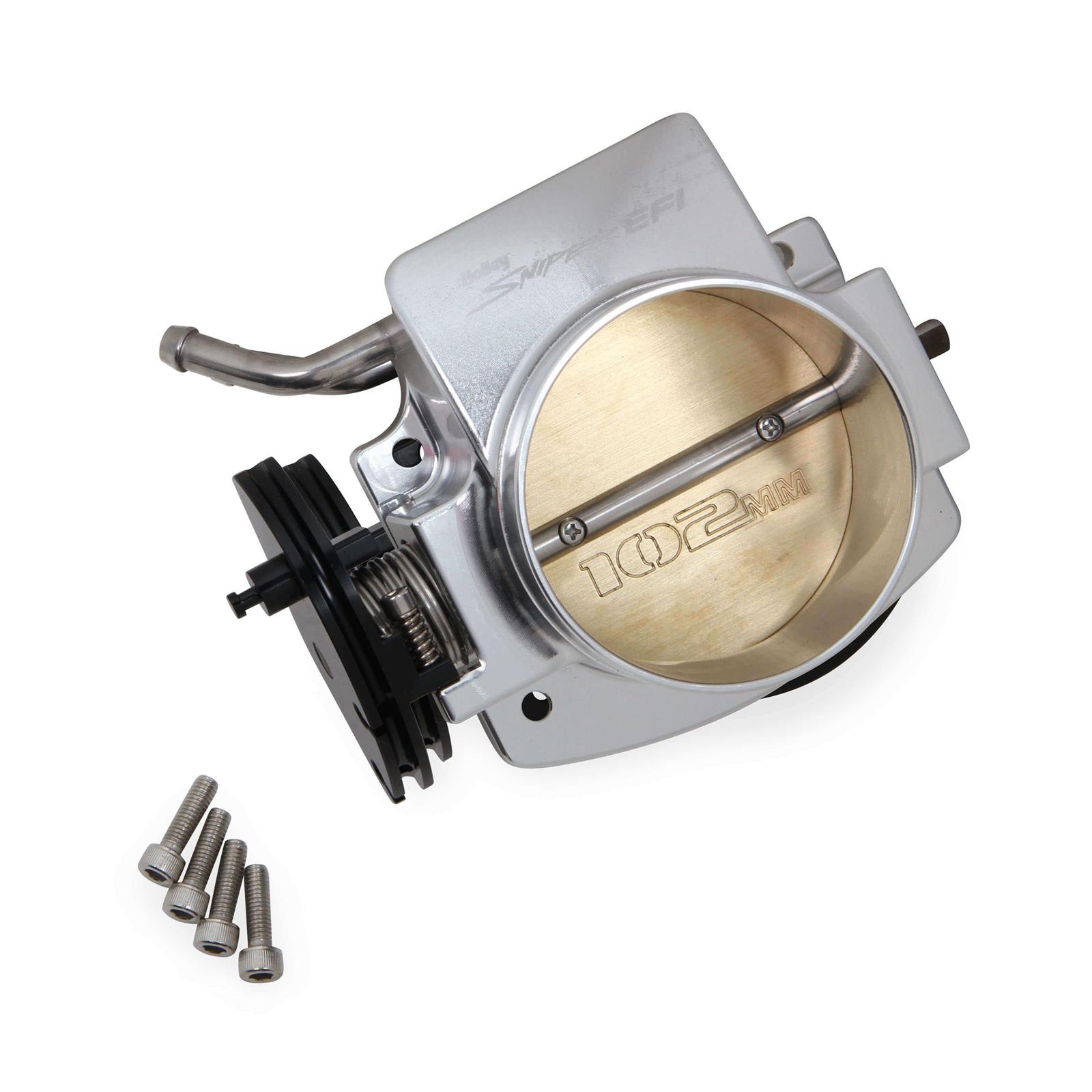 Holley Sniper 8600021 EFI Throttle Body, 102mm LS, Silver, IAC