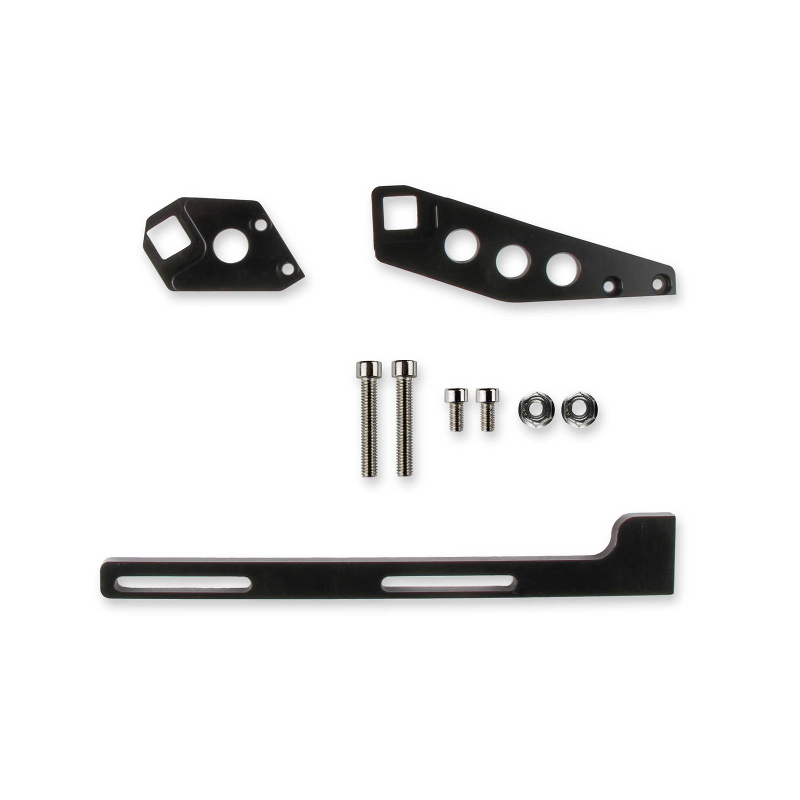 Holley Sniper 870017 EFI Cable Bracket Kit, LS1/LS2/LS6, Black