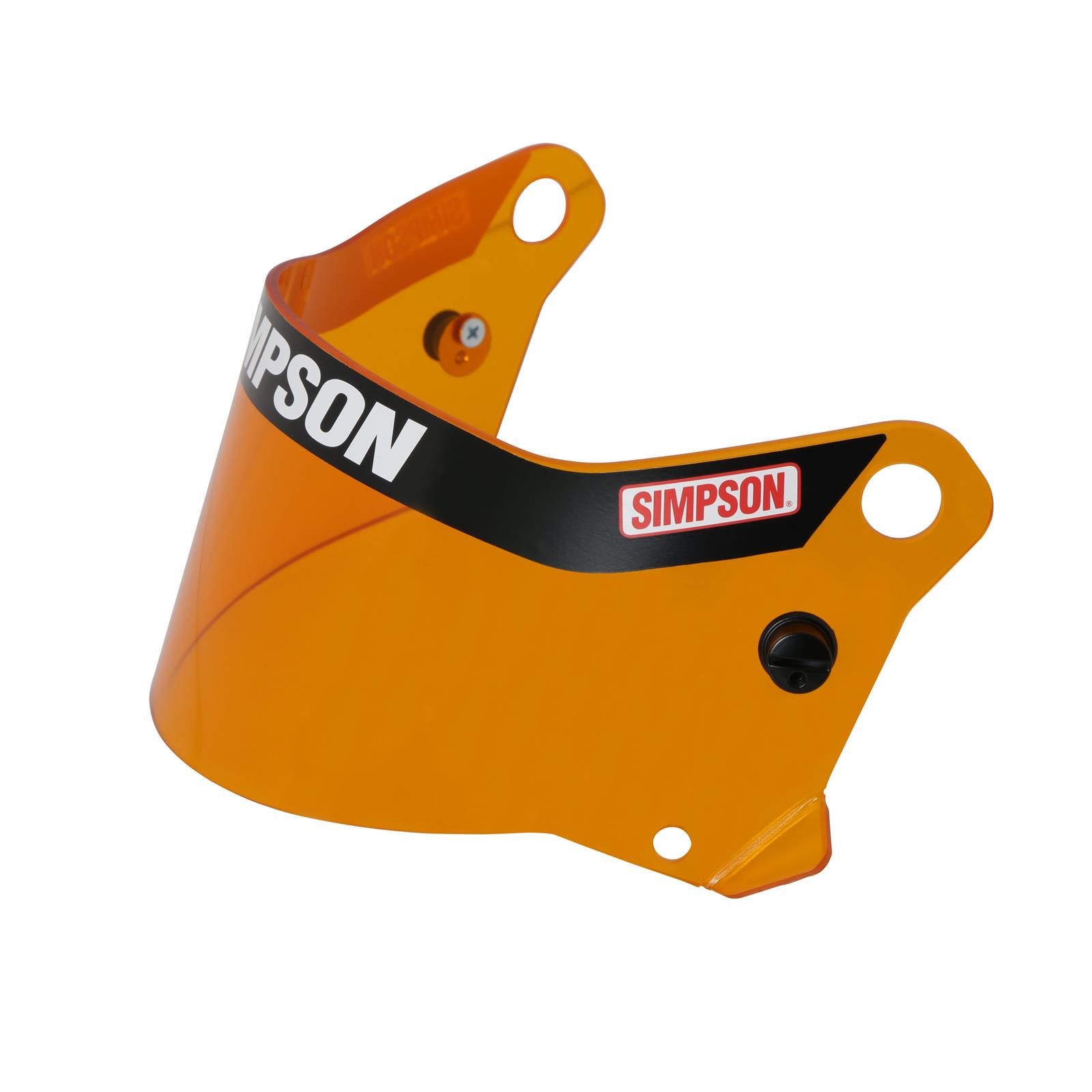 Simpson Safety 89504 Sd1 Visor Amber Antifog/Scratch
