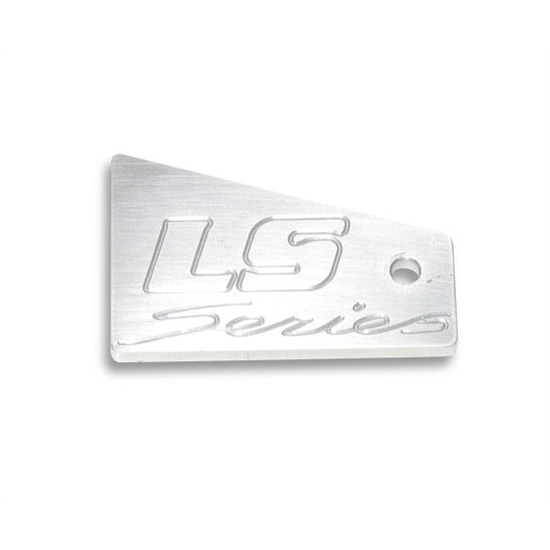 Weiand 9001 EGR Blockoff plates for 300111 LS1 manifolds, Satin