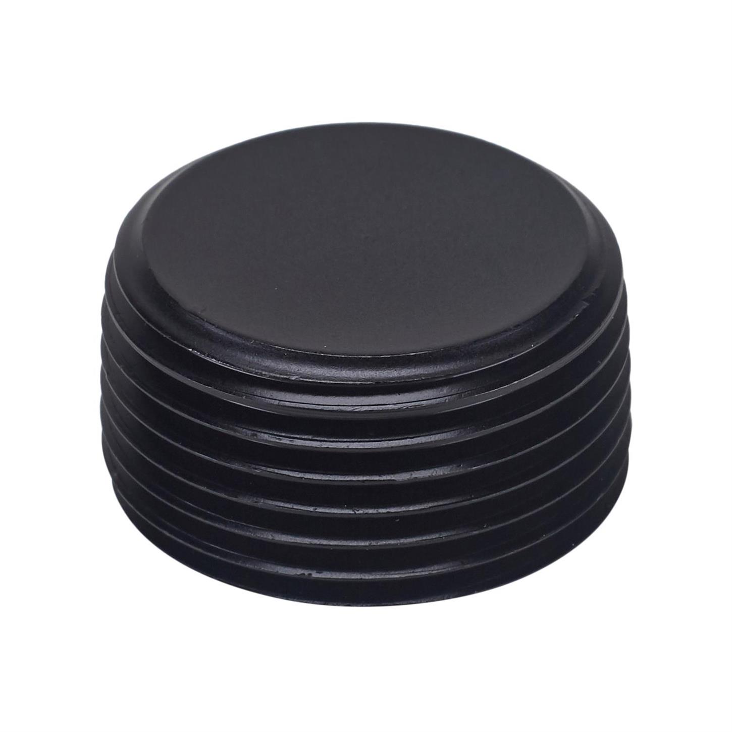 Earls AT993206ERL 3/4 Inch NPT Internal Plug, Hard Anodized Aluminum