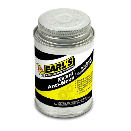 Earls D026ERL Nickel Graphite AntiSeize Paste, 4 Ounce
