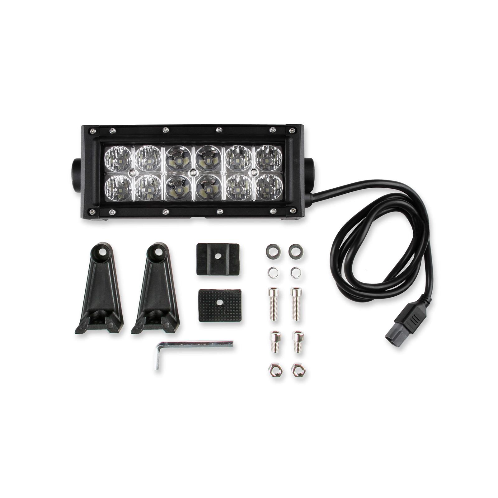 Holley LB6BEL Bright Earth LED Light Bar, 7.5 Inch