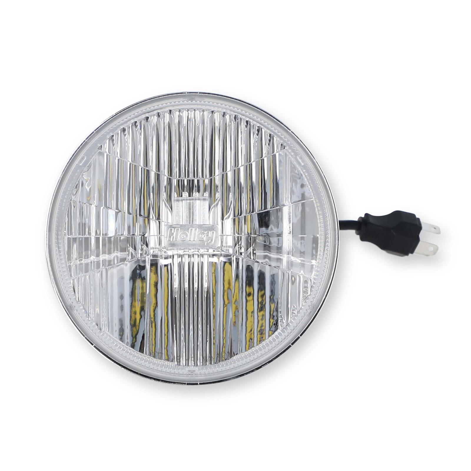 Holley LFRB125 Retrobright LED Headlight, Classic White, 5.75 In