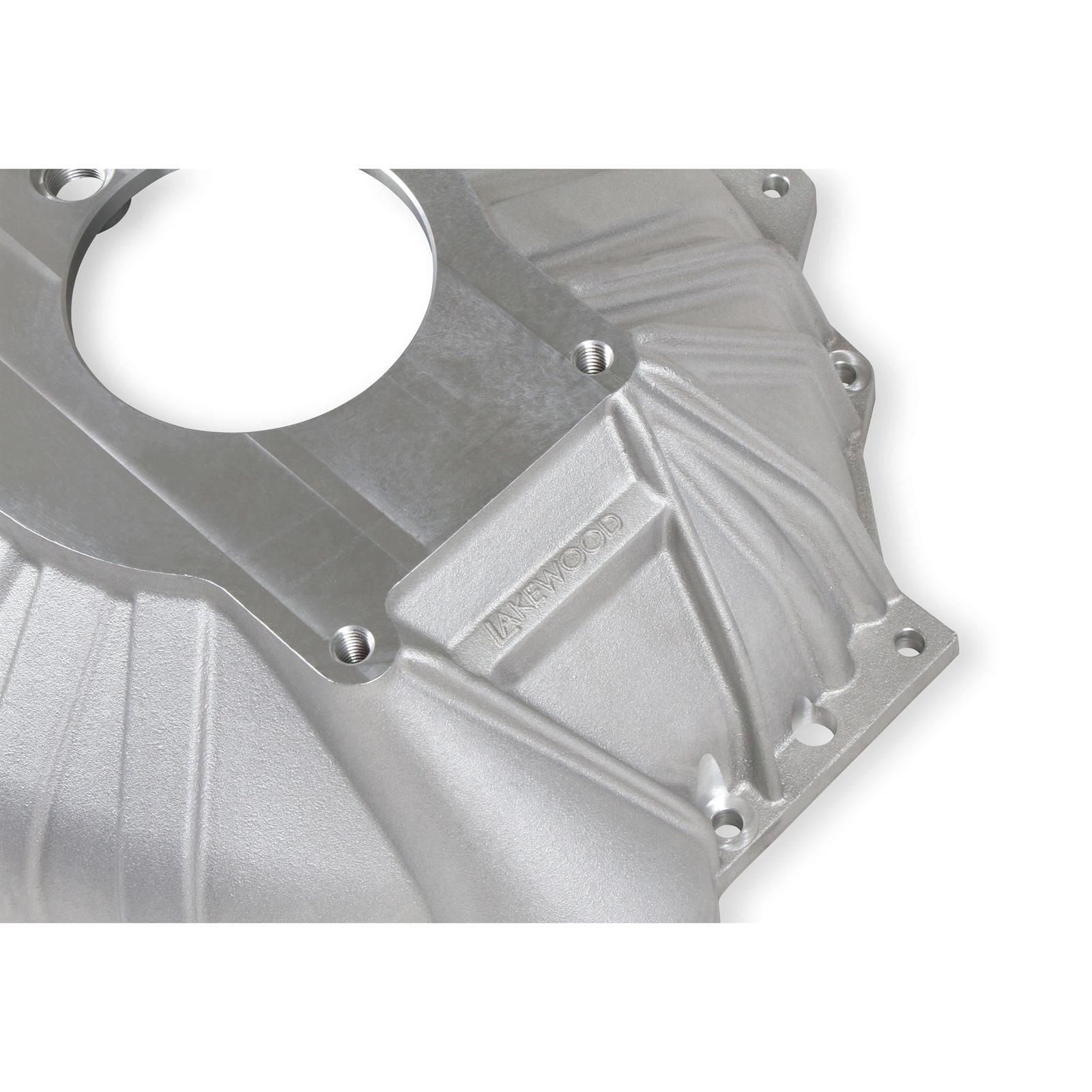 Lakewood LK4000K SBC/BBC Cast Bellhousing Kit, Muncie/Saginaw/TKO