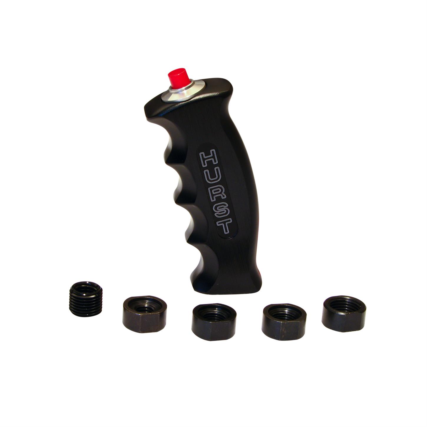 Temzzer Dice Shape Gear Shift Knob - Universal Fit For Most Cars With 8mm 10mm 12mm Threads (White Red Style) - View #5