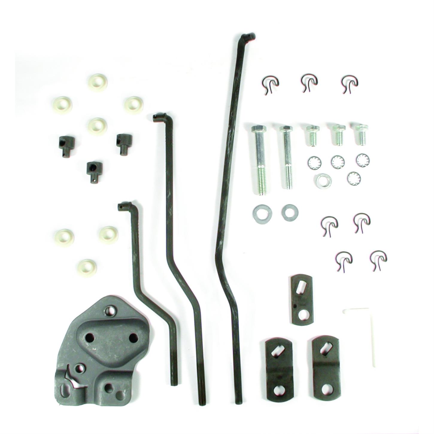 HUR373-3157 Competition Plus Shifter Installation Kit for 1957-1959 T10  Competition Plus GM A-Body & B-Body