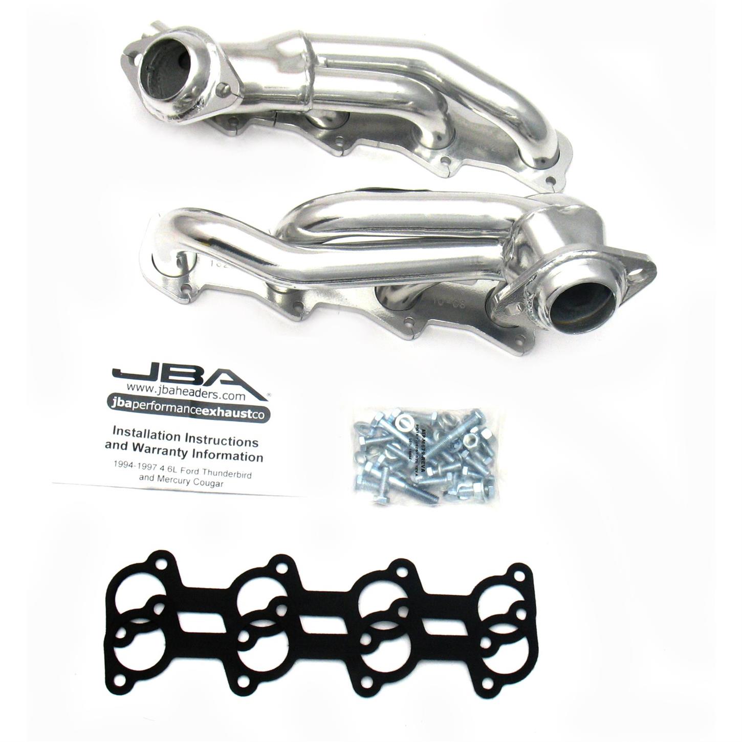 JBA 1626SJS Shorty Header. SS, 94-97 Thunderbird 4.6L