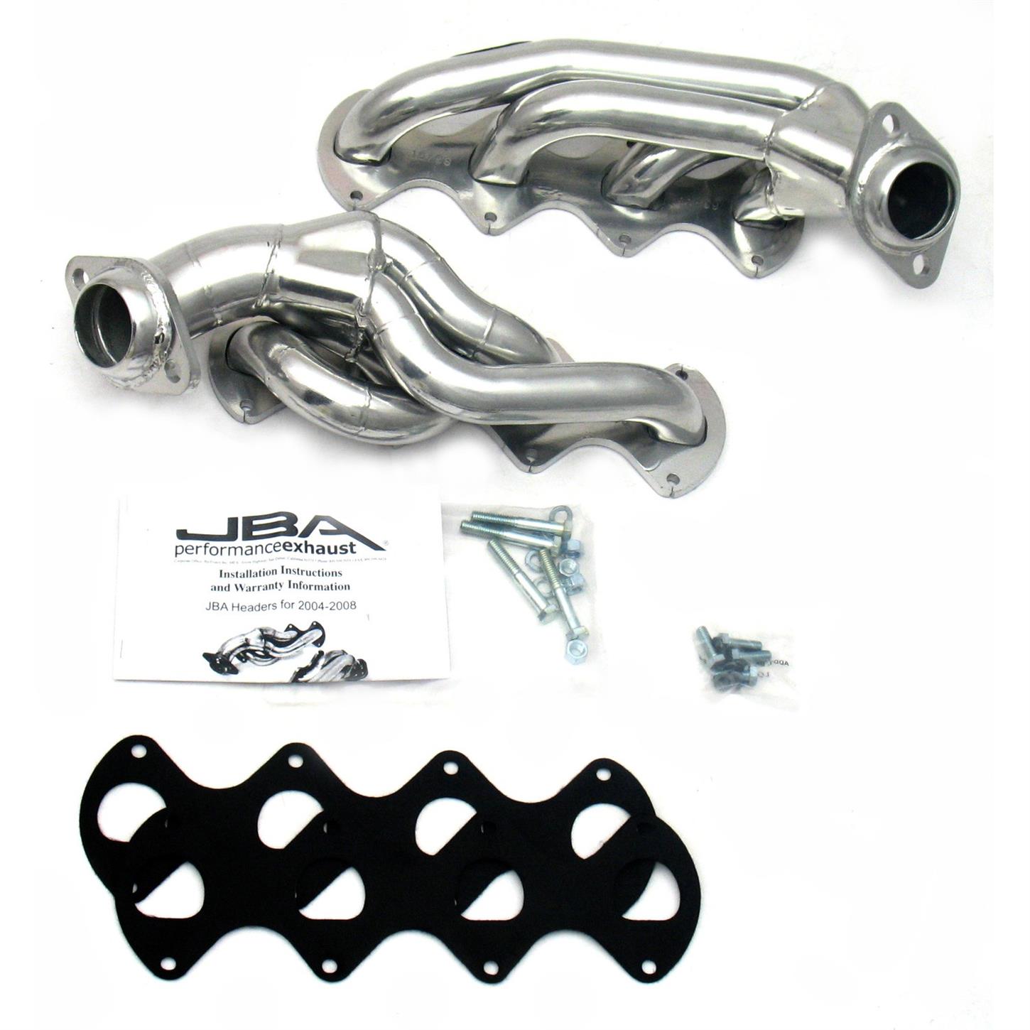 Stainless Exhaust Manifold Shorty Headers Performance for Ford F150 04