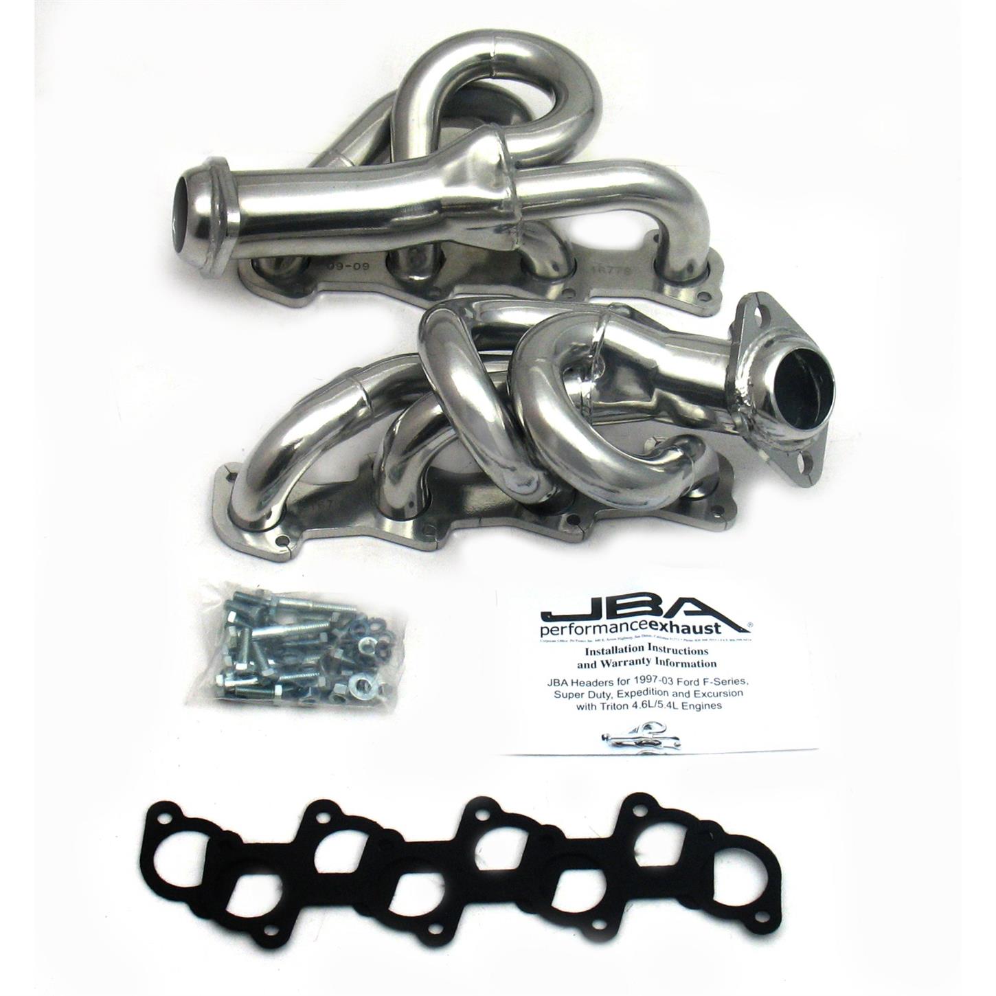 JBA 1677SJS Shorty Header, 97-03 Ford Truck 4.6L