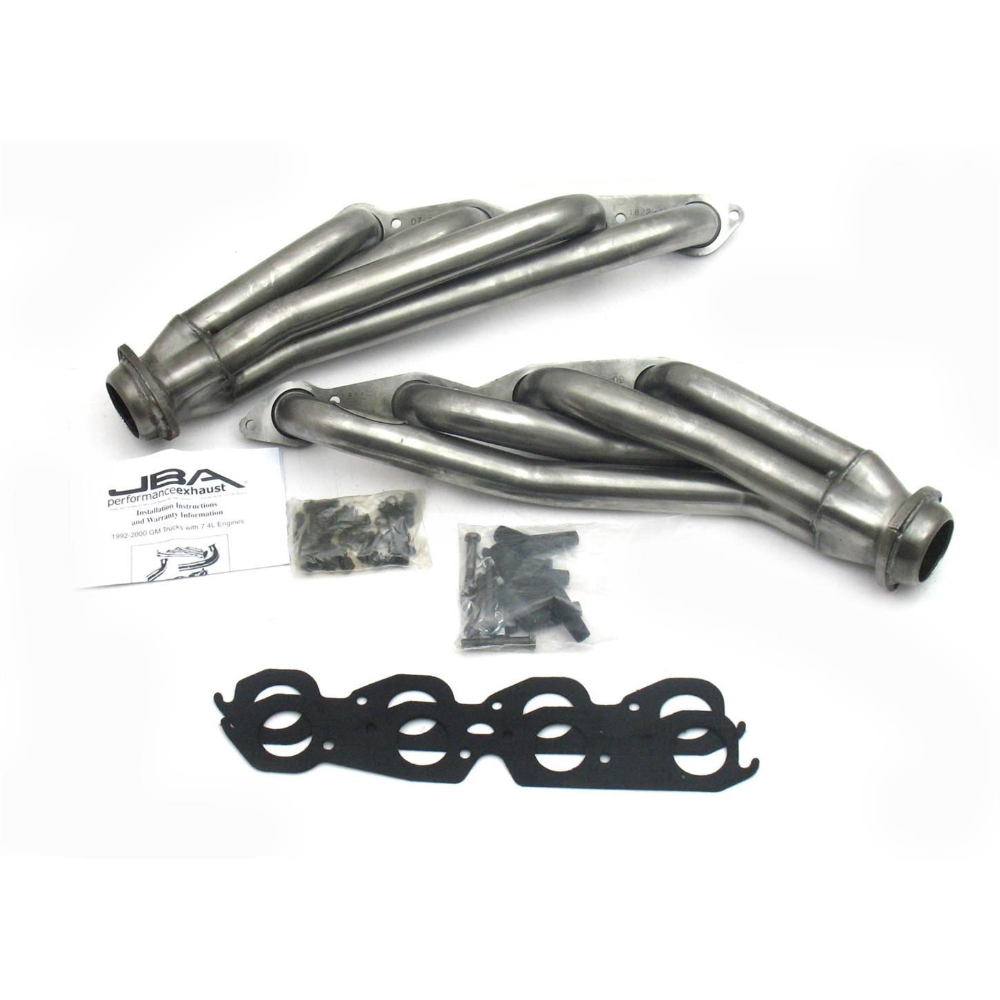 JBA 1822S-1 Shorty Header, SS, 92-95 GM Truck 7.4L