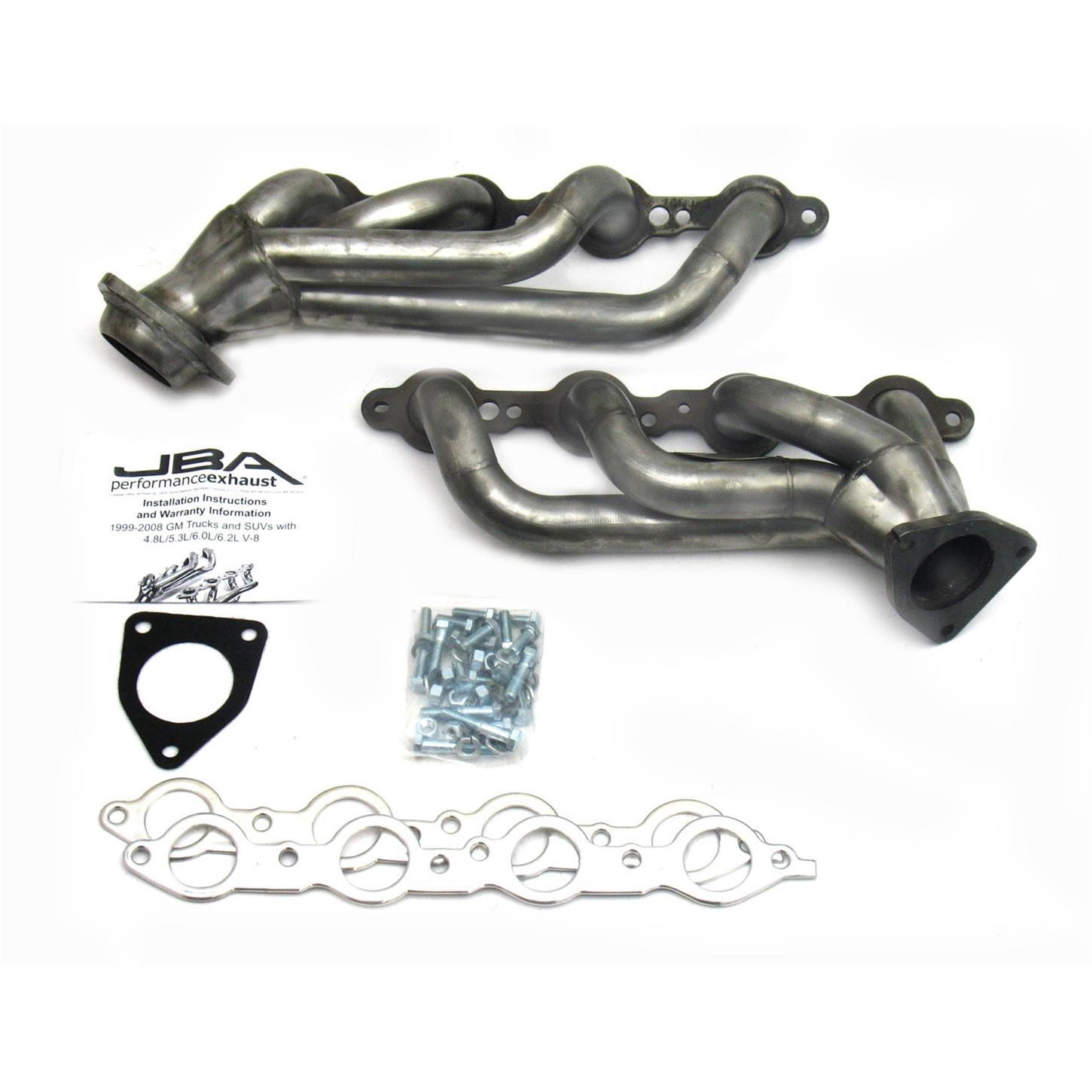 1850S2 Exhaust Header- Shorty Chassis Exit - Stainless Steel
