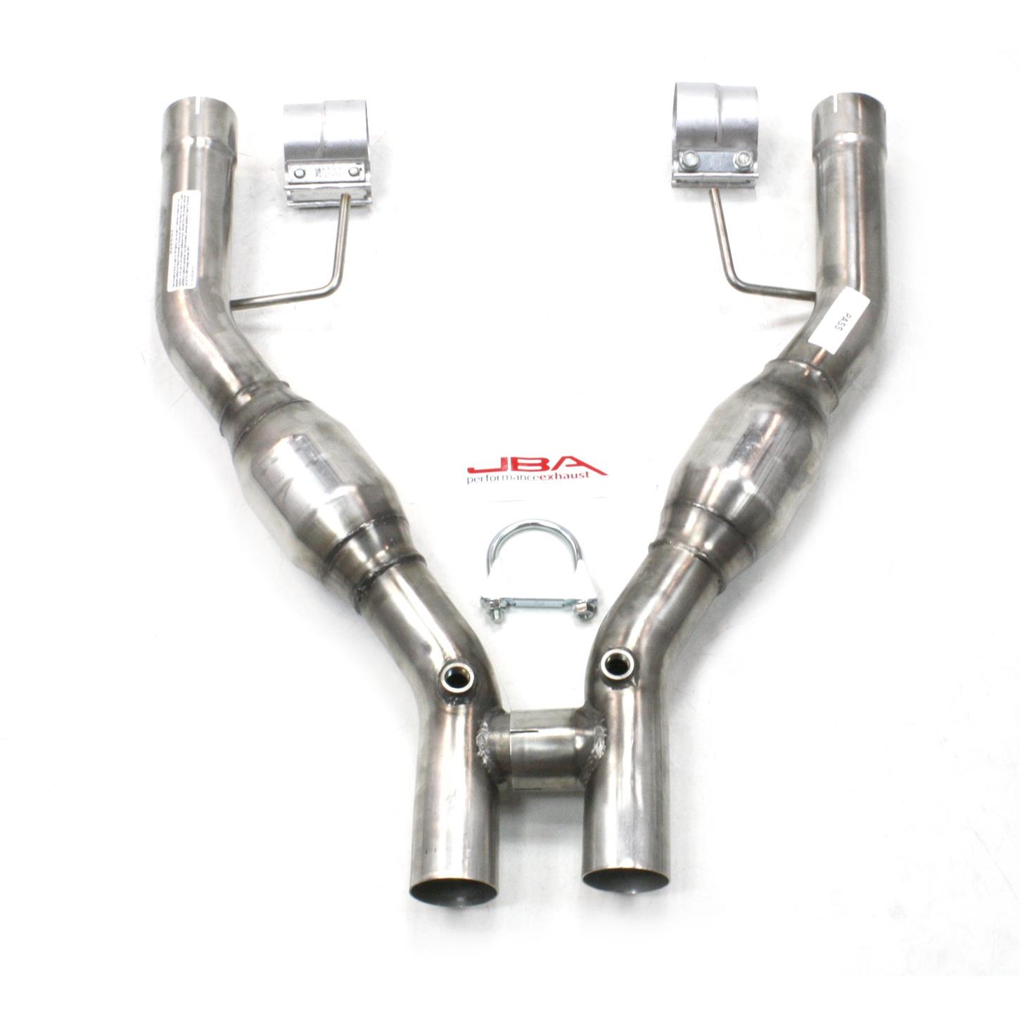 JBA PerFormance Exhaust 36675SHC SS Mid-Pipe 05-10 Mustang