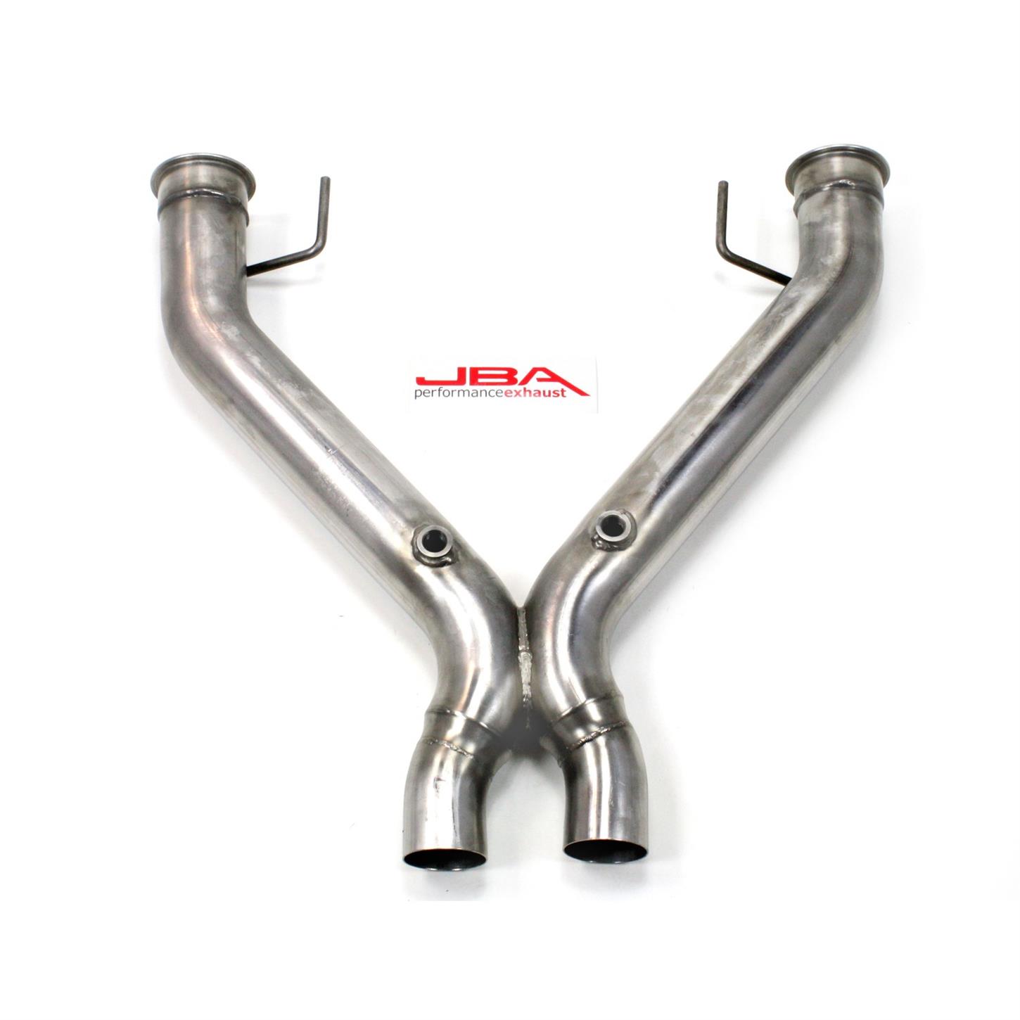 JBA 6610SH 2.5 Stainless Steel Exhaust Mid H-Pipe for Mustang 289//302 65-70