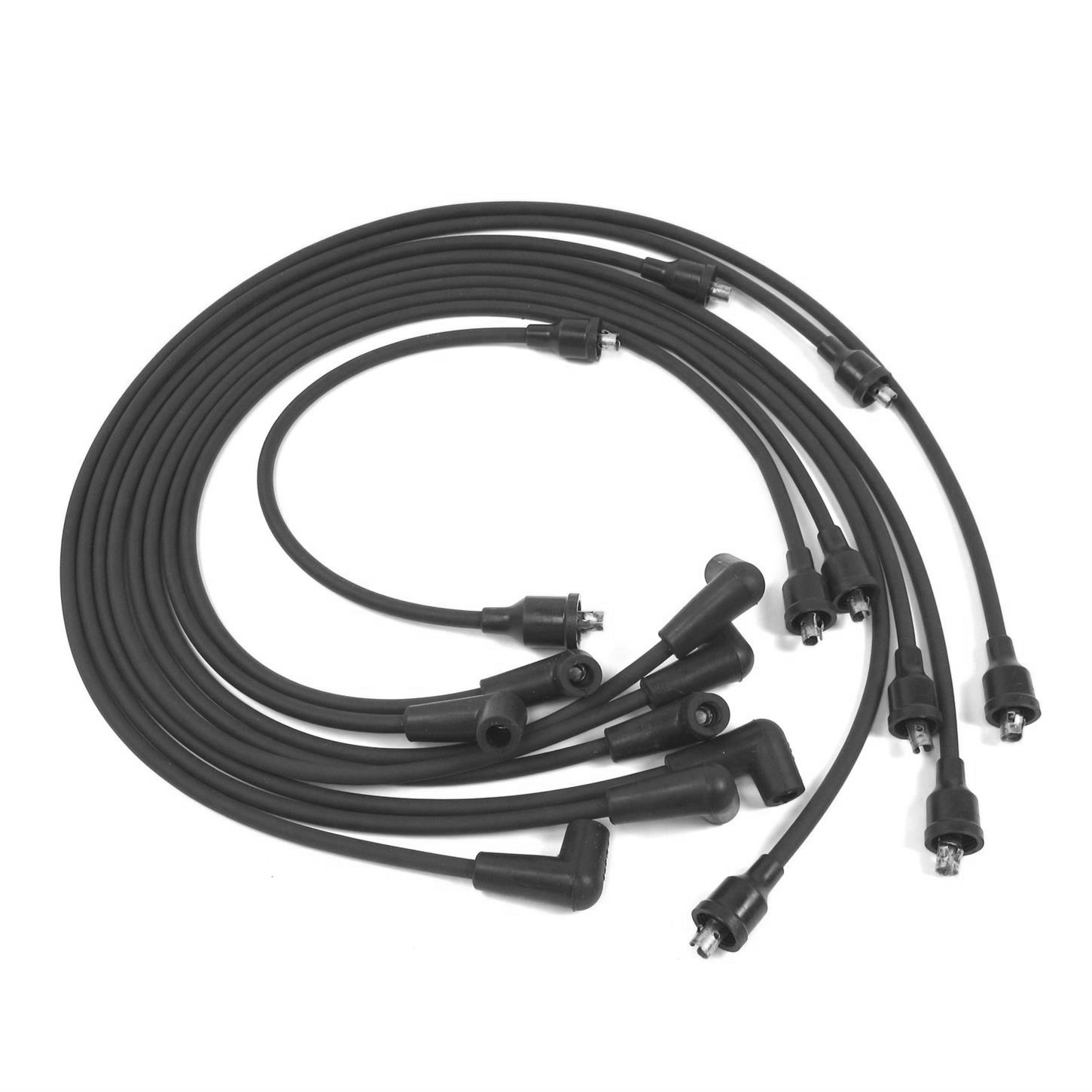 Red JDMSPEED Spark Plug Wires For Big Block Chevy 454 - HEI Over Valve Cover Style, Set 10 thumbnail image