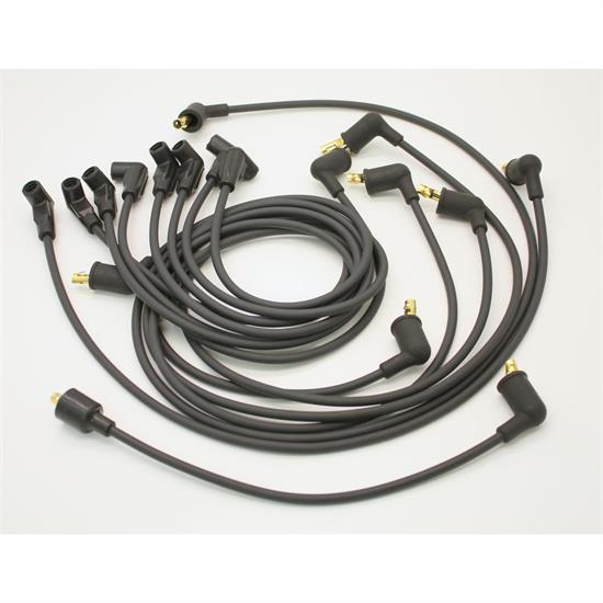 8 Cyl PerTronix 708102 Flame-Thrower Spark Plug Wires Black GM