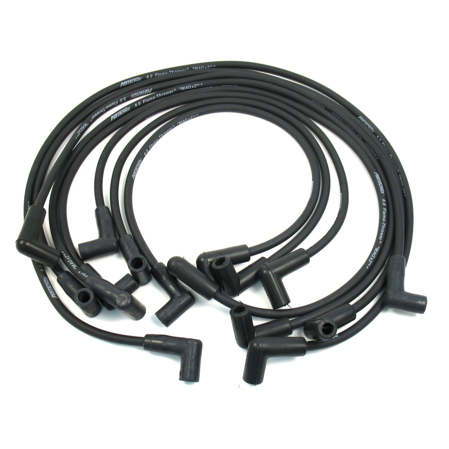 PerTronix 808210 Spark Plug Wires, 8 Cyl, GM HEI, Blk