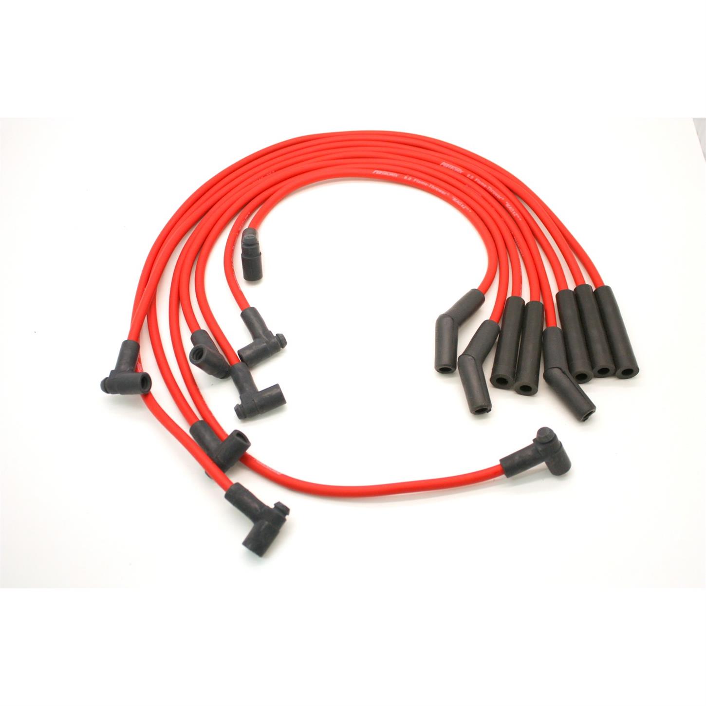 3104☆spark88　さま PerTronix 808403 Flame-Thrower Spark Plug Wires, 8 Cyl, GM HEI, Red