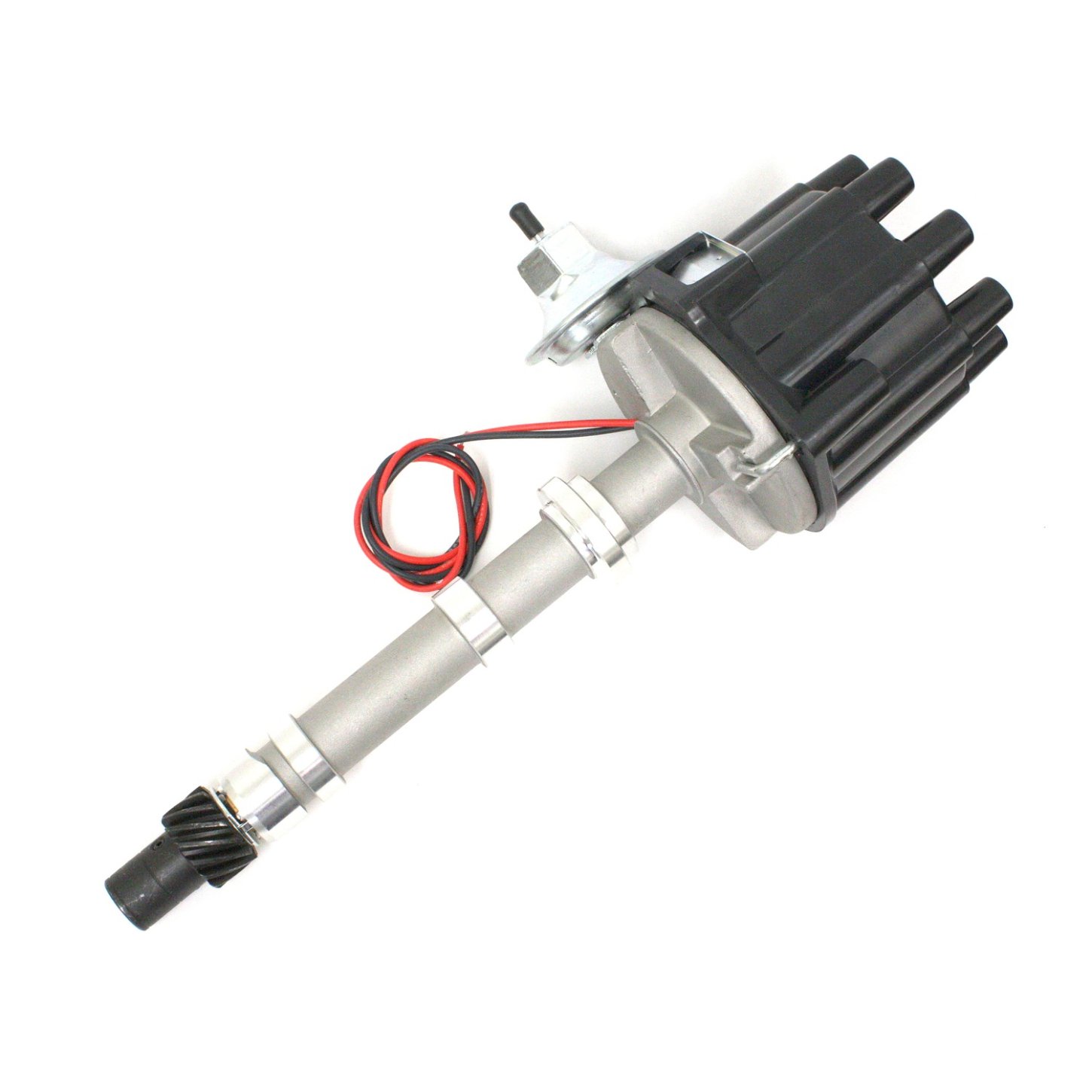 W/ Ignitor  Ignition Module, Magnetic Trigger, Vacuum Advance, Black Cap W/ Socket/Female Posts