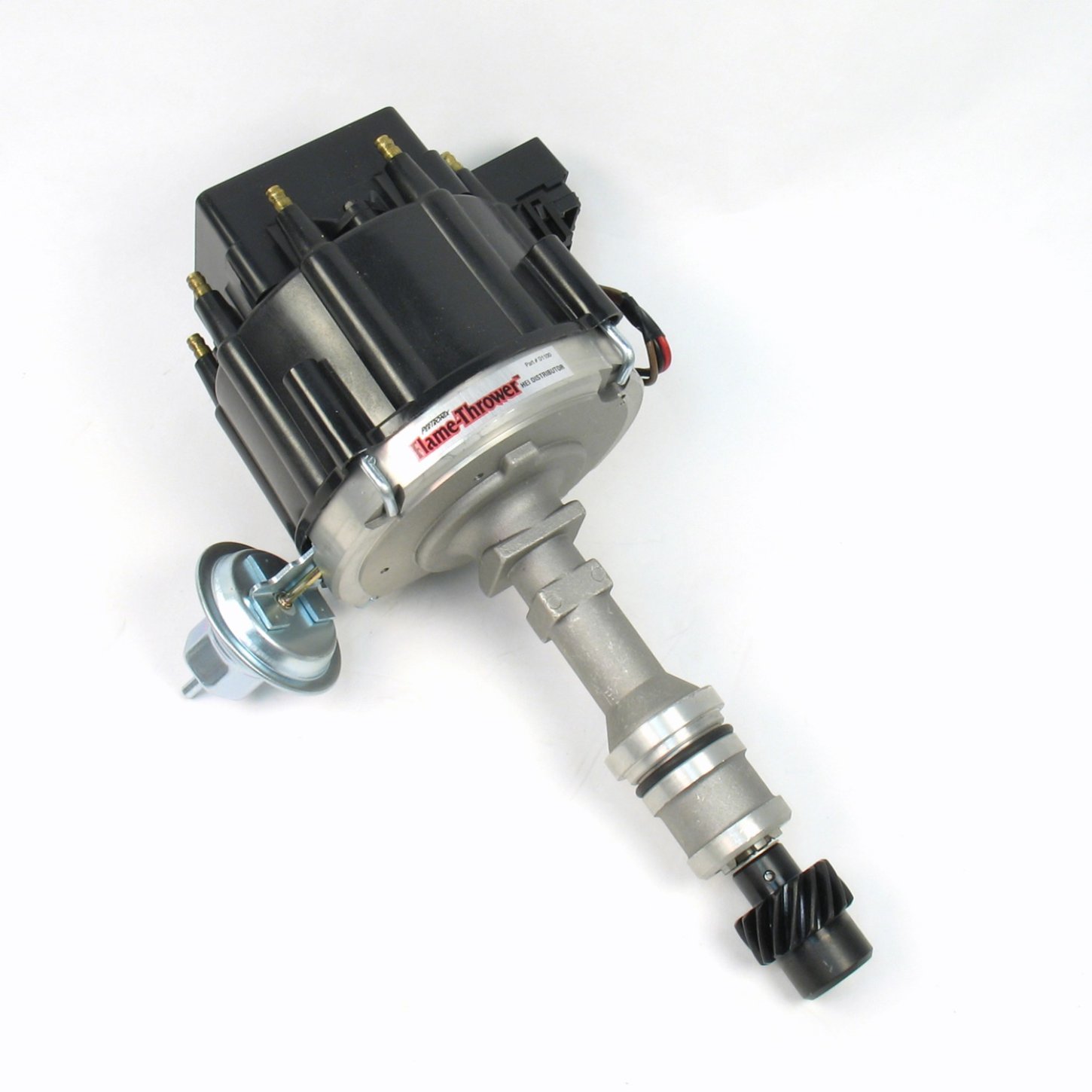 PerTronix D1100 Flame-Thrower Distributor HEI, Olds V8, Black