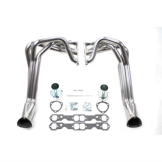 Doug's Headers D127 Full Length Header, 15/8 In, 7286 Jeep/SBC, CC