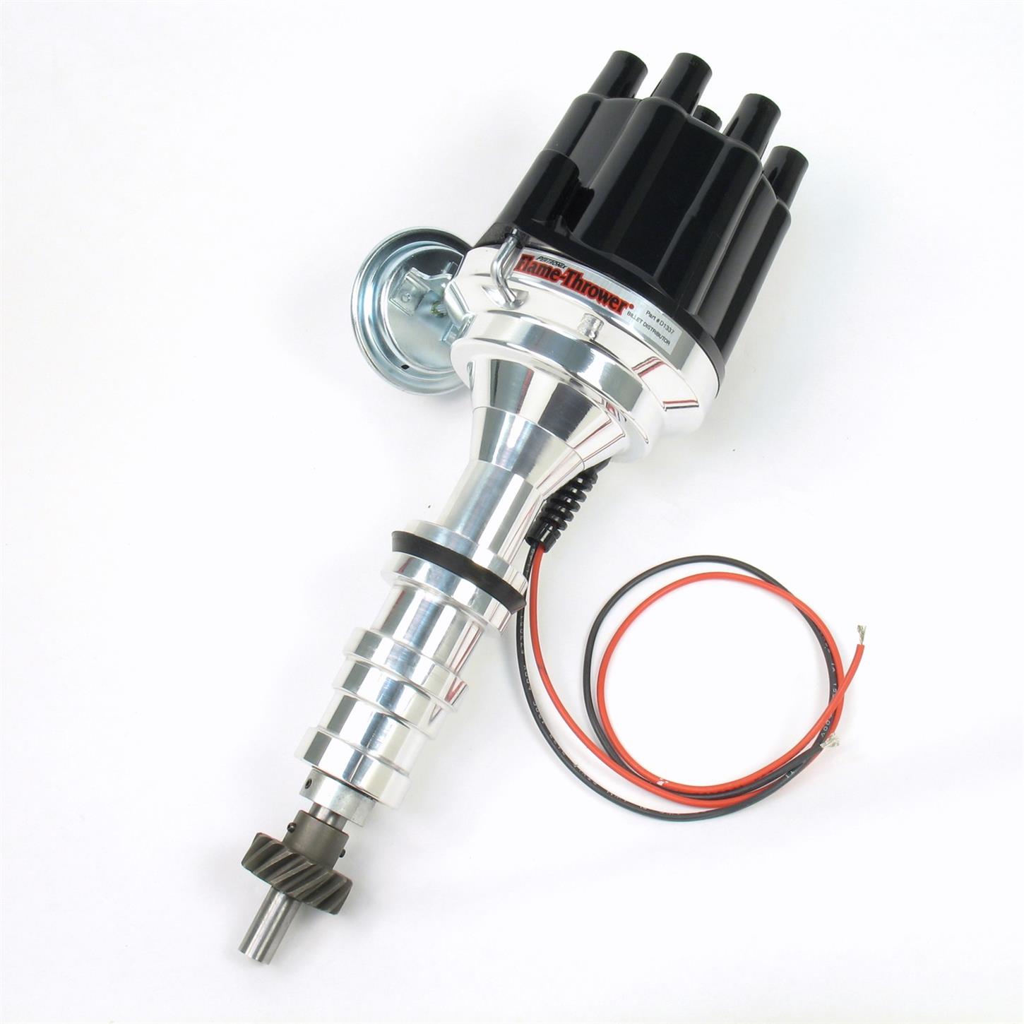 PerTronix D133700 Flame-Thrower Distributor, Ford FE 352-428, Blk