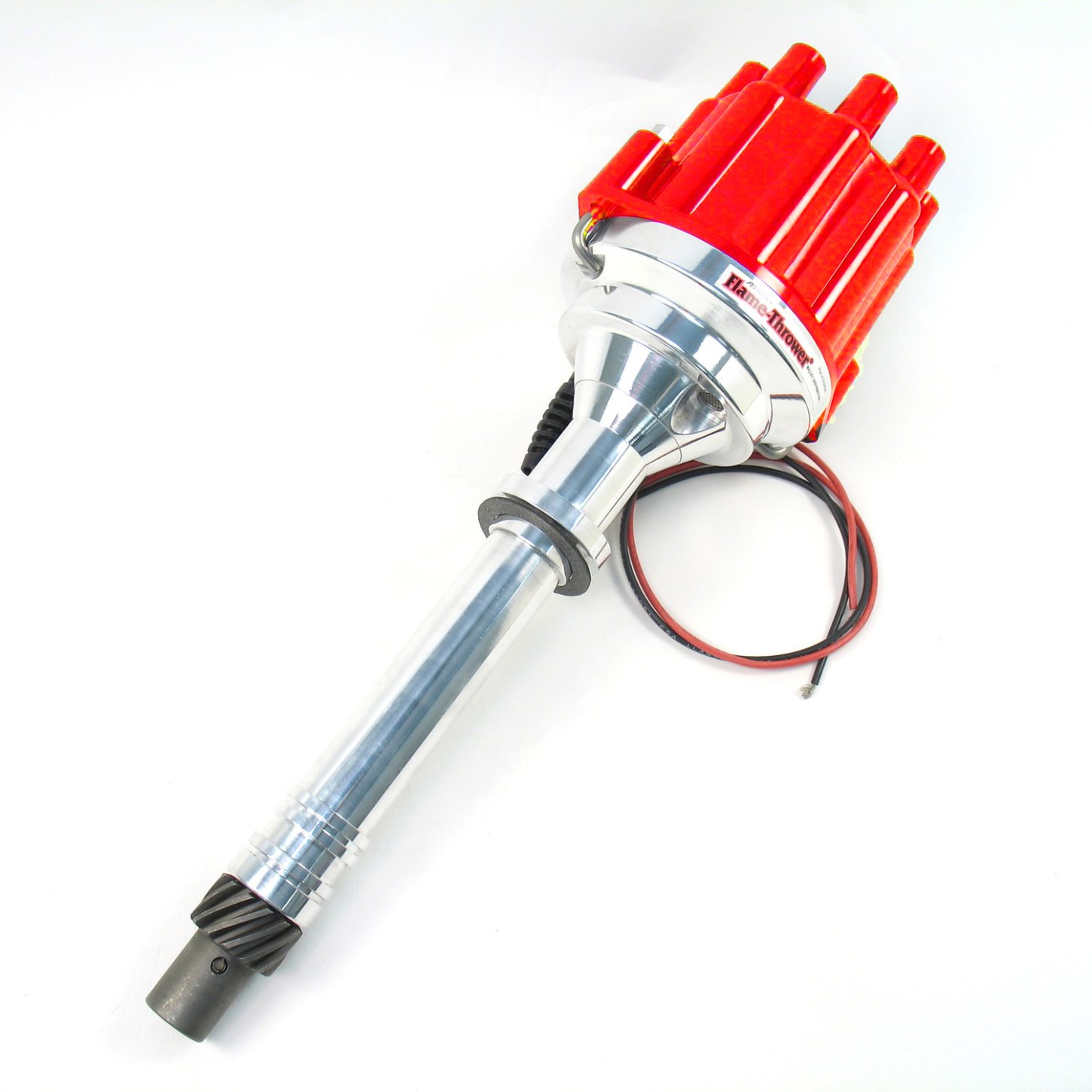 PerTronix D200801 Distributor, Marine Chevy SBC/BBC, Red