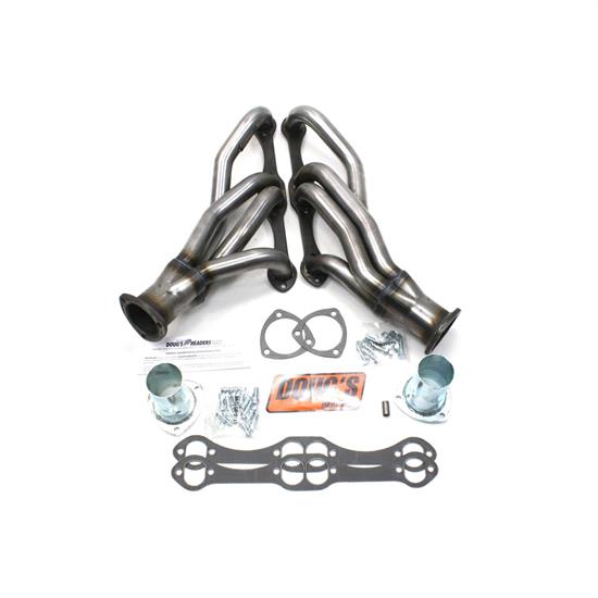 Doug's Headers D304R 4Tube Shorty Header, 15/8 In, 196494 GM