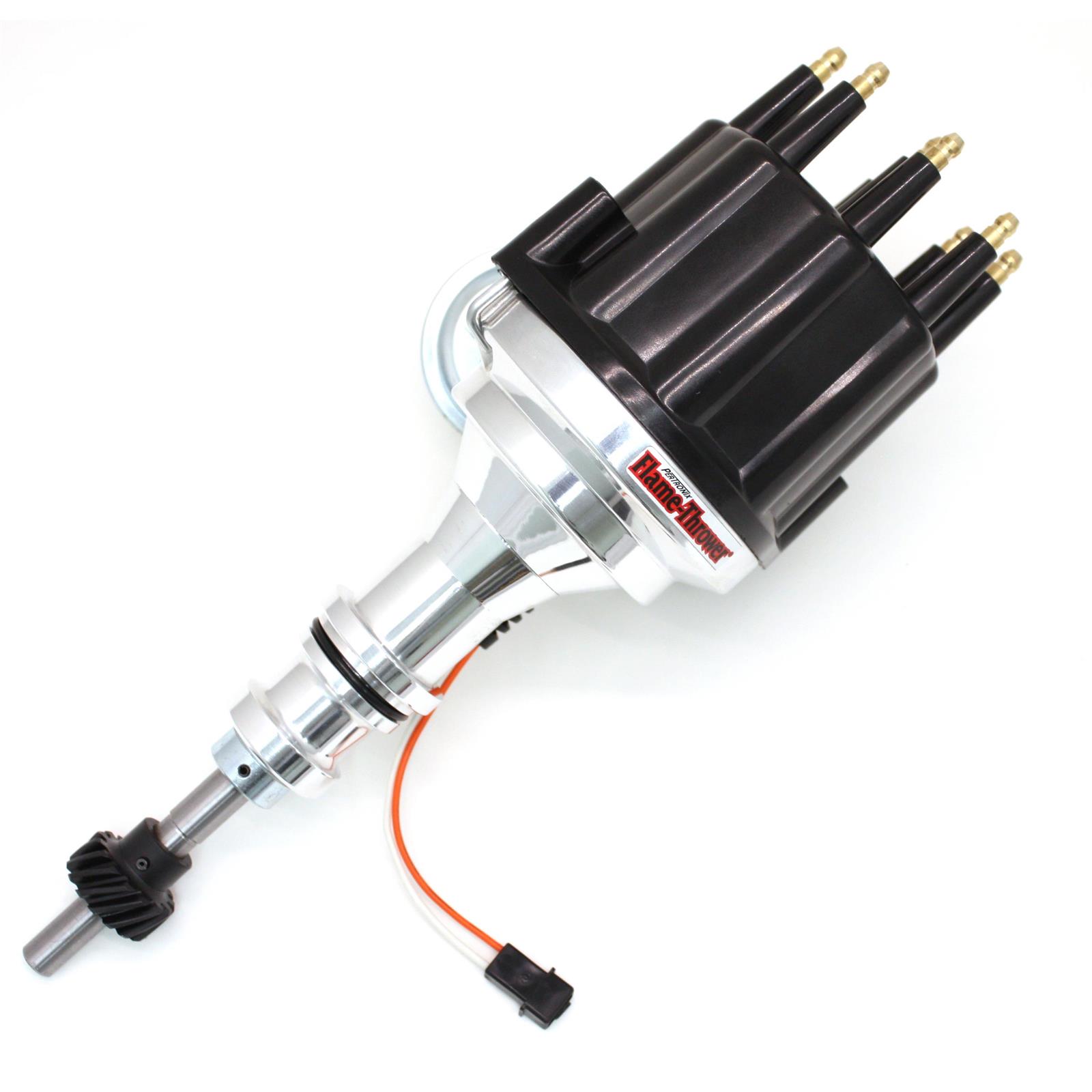 PerTronix D330710 Billet Mag Trigger Distributor, SBF Ford 302, Black