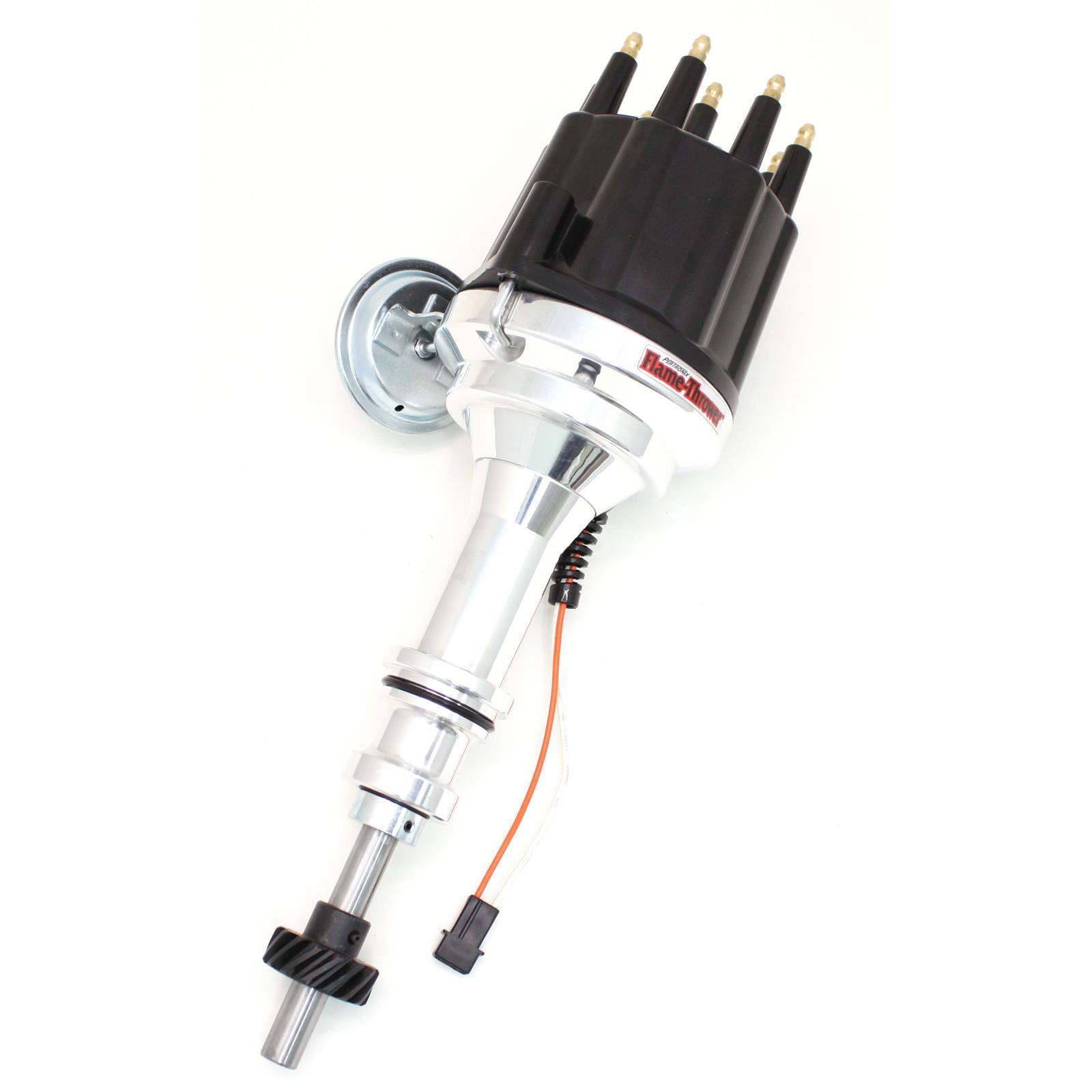 D332710 Billet Magnetic Trigger Distributor, Black - Ford 351C-460